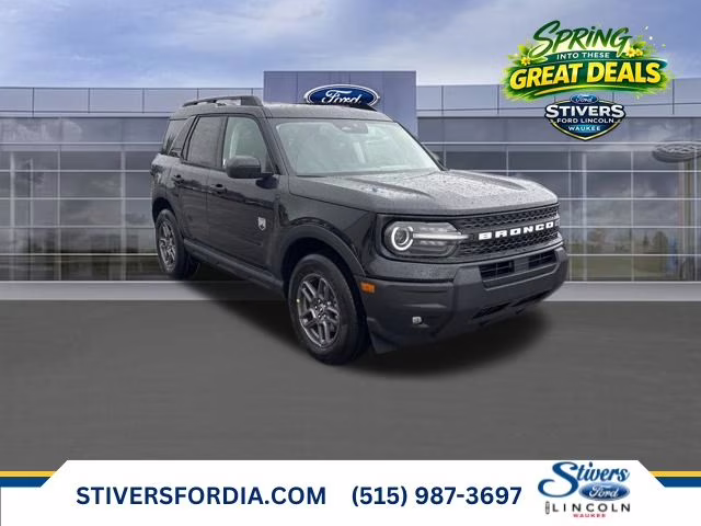 2026 Shadow Black Ford Bronco Sport Big Bend 4X4 SUV