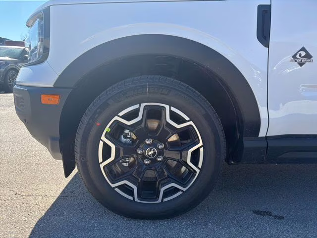 2026 White Ford Bronco Sport Outer Banks 4X4 SUV