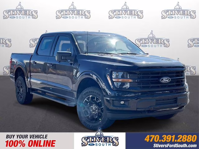 2026 Black Metallic Ford F-150 XLT 4X4 Truck