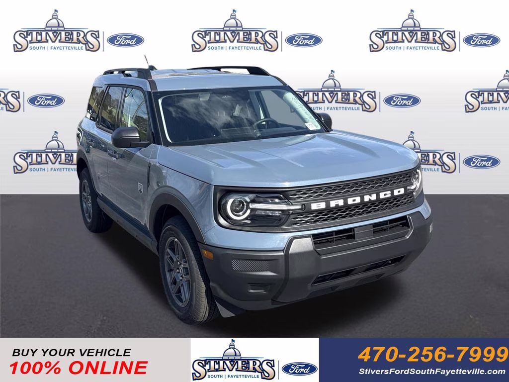2026 Azure Gray Metallic Ford Bronco Sport Big Bend 4X4 SUV