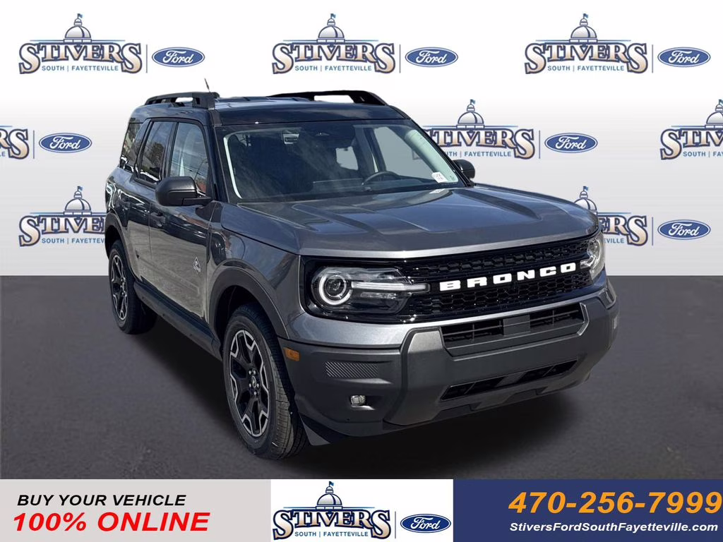 2026 Gray Metallic Ford Bronco Sport Outer Banks 4X4 SUV