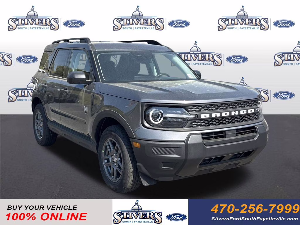 2026 Gray Metallic Ford Bronco Sport Big Bend 4X4 SUV