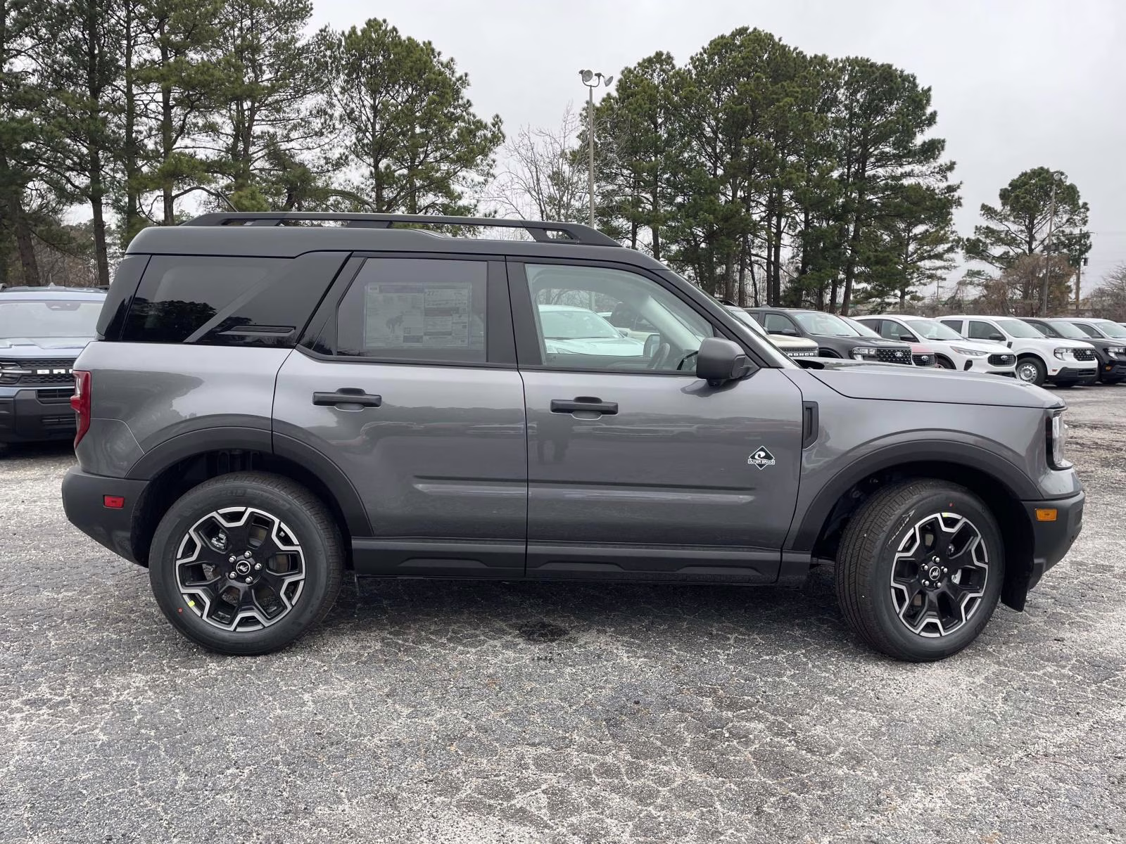 2026 Gray Metallic Ford Bronco Sport Outer Banks 4X4 SUV