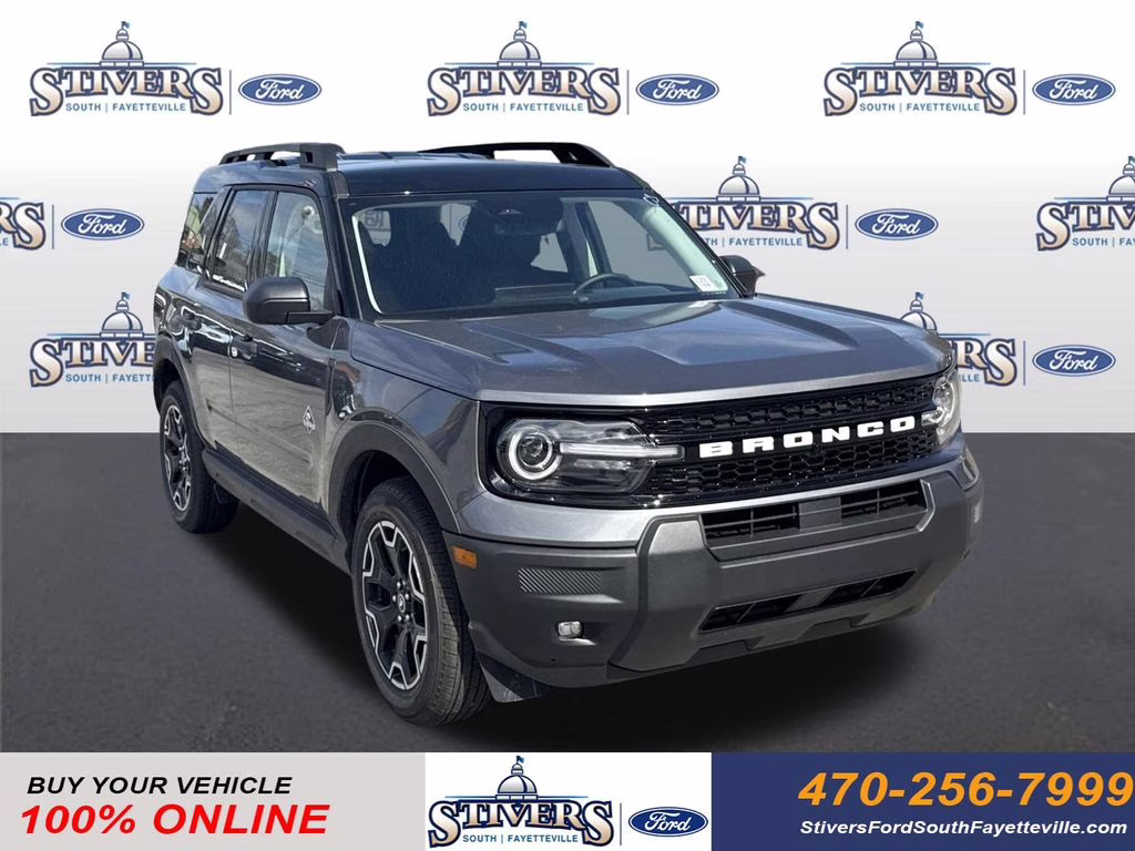 2026 Gray Metallic Ford Bronco Sport Outer Banks 4X4 SUV