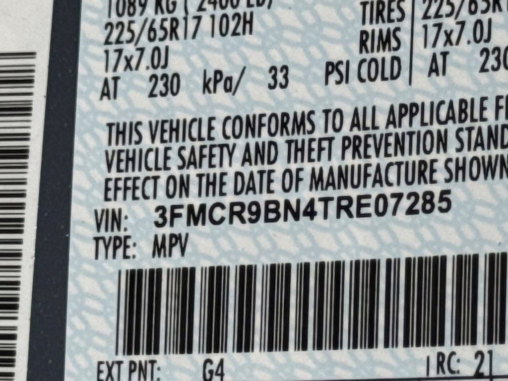 2026 Azure Gray Metallic Ford Bronco Sport Big Bend 4X4 SUV