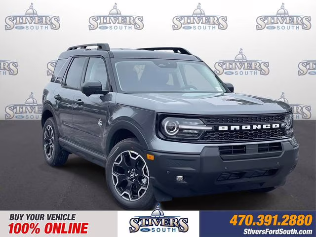 2026 Gray Metallic Ford Bronco Sport Outer Banks 4X4 SUV