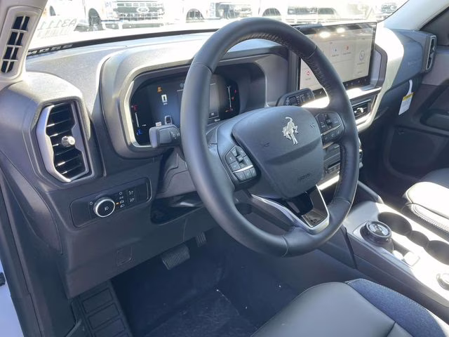 2026 White Metallic Ford Bronco Sport Outer Banks 4X4 SUV