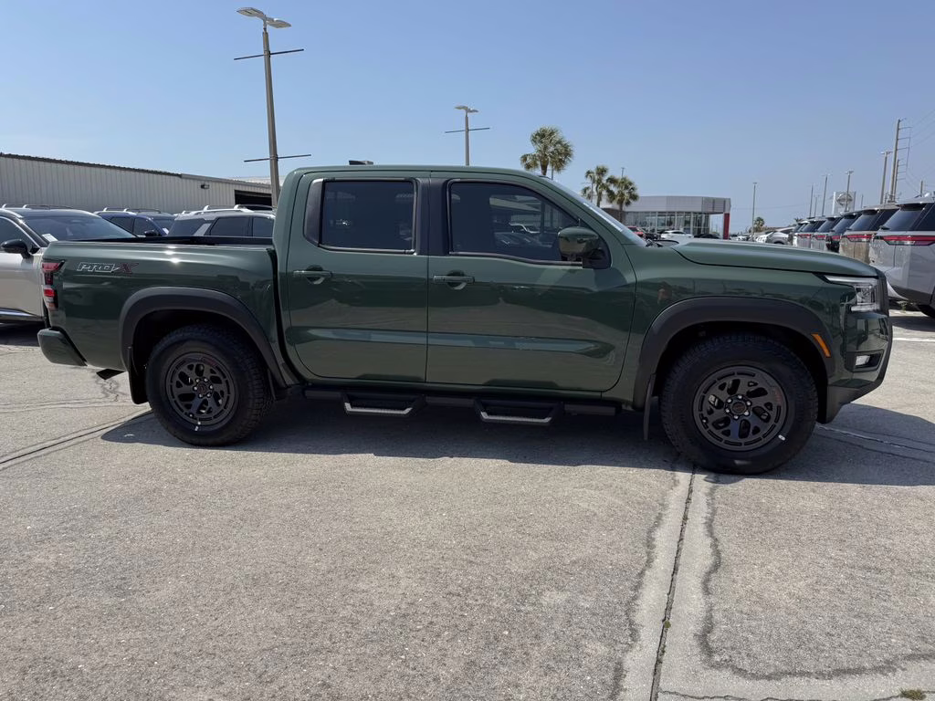 2025 Tactical Green Metallic Nissan Frontier PRO-X RWD Truck