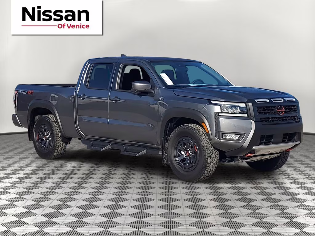 2026 Gun Metallic Nissan Frontier PRO-4X 4X4 Truck