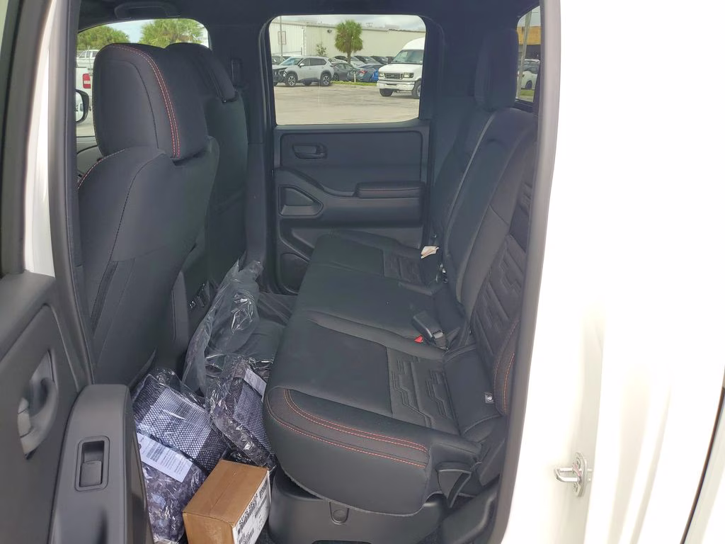 2026 Glacier White Nissan Frontier PRO-4X 4X4 Truck