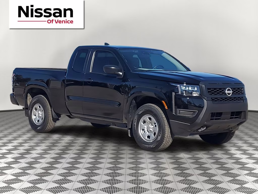 2026 Super Black Nissan Frontier S 4X4 Truck