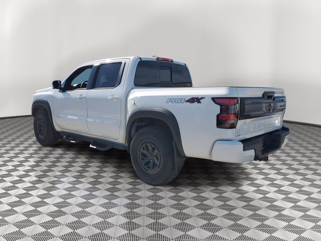 2026 Glacier White Nissan Frontier PRO-4X 4X4 Truck