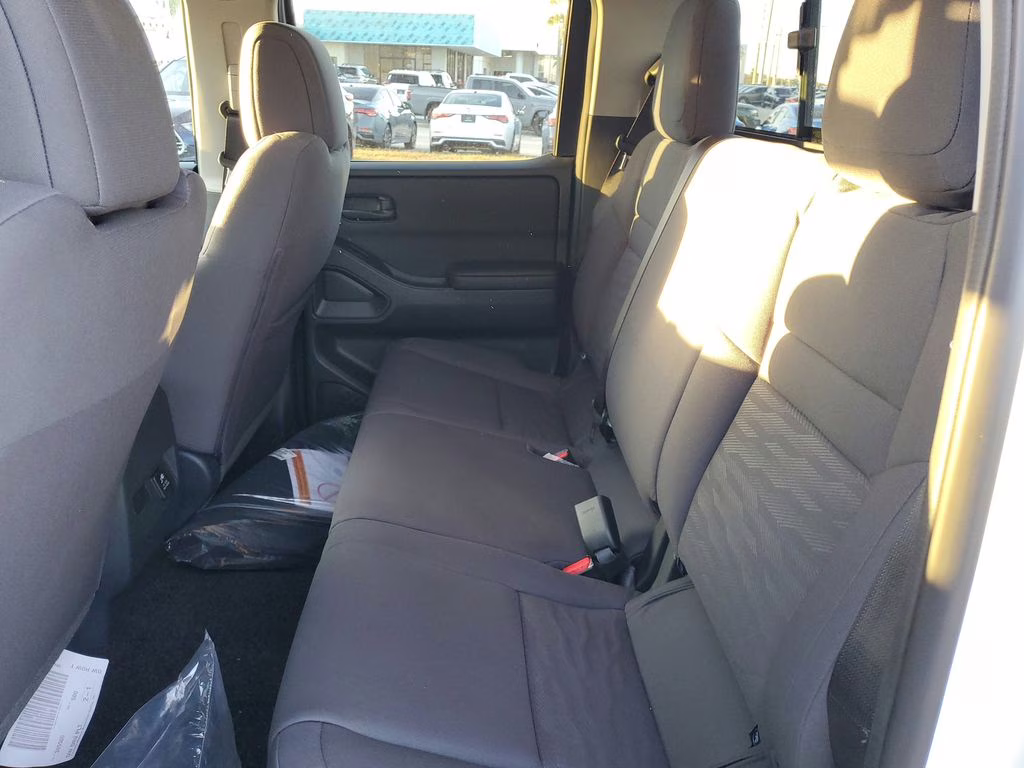 2026 Glacier White Nissan Frontier S 4X4 Truck