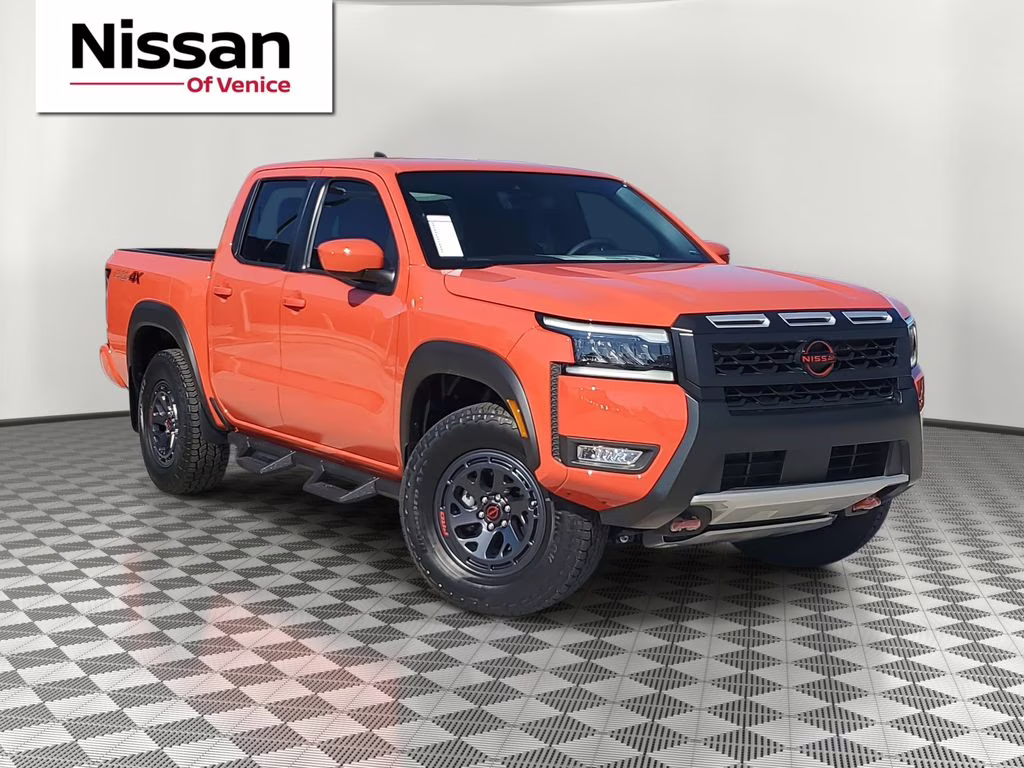 2026 Afterburn Orange Nissan Frontier PRO-4X 4X4 Truck