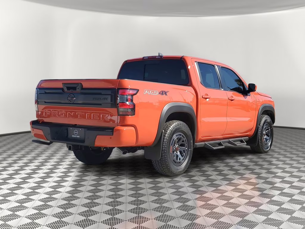 2026 Afterburn Orange Nissan Frontier PRO-4X 4X4 Truck