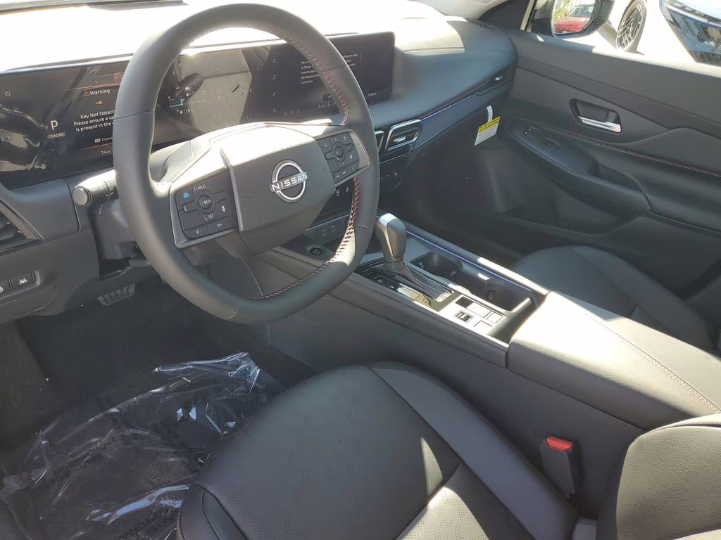 2026 Super Black Nissan Sentra SR FWD Sedan