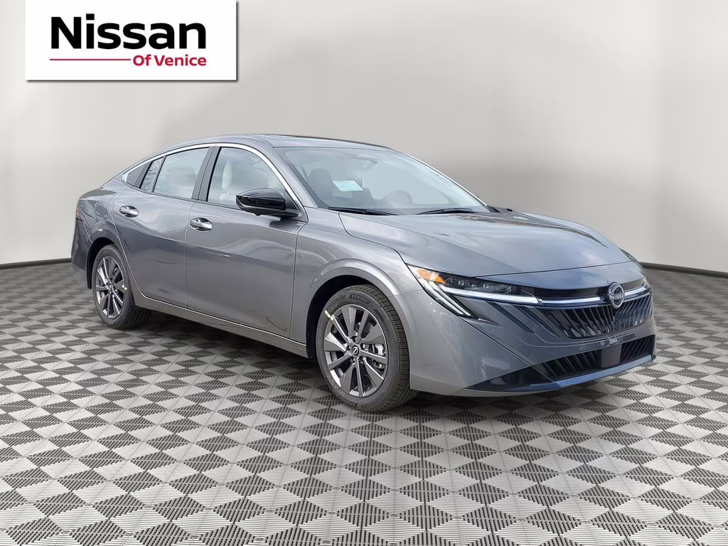 2026 Gun Metallic Nissan Sentra SL FWD Sedan