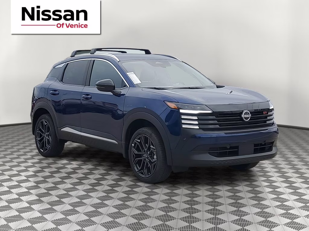 2026 Deep Blue Pearl Nissan Kicks SR FWD SUV