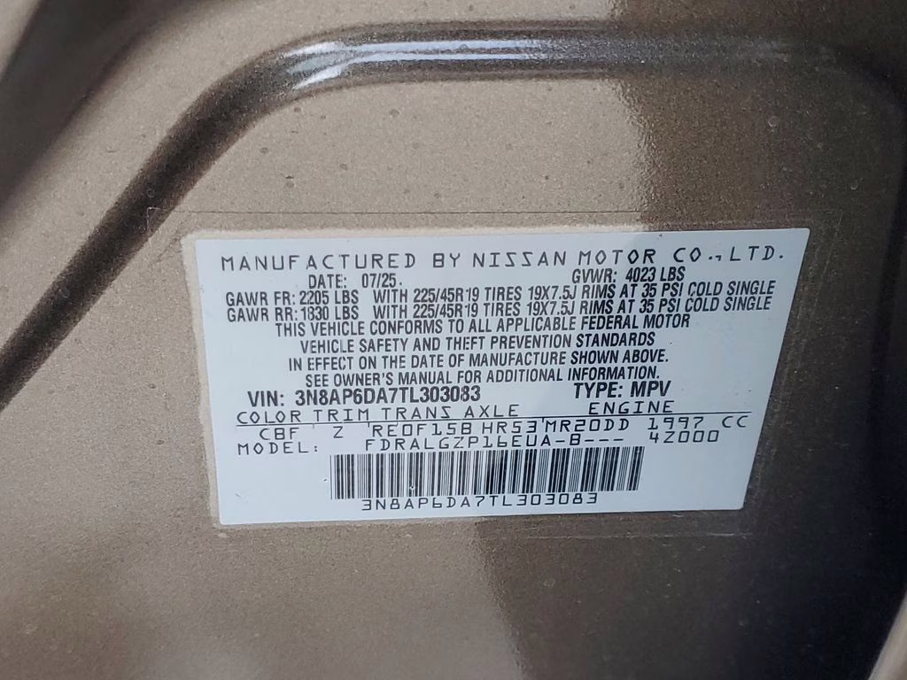2026 Canyon Bronze Metallic Nissan Kicks SR FWD SUV