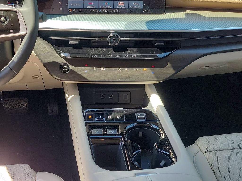 2026 Everest White Pearl Tricoat Nissan Murano Platinum AWD SUV