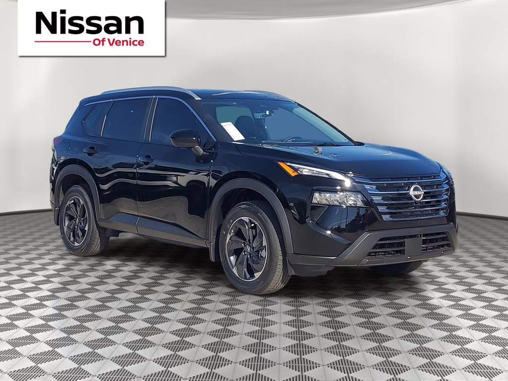 2026 Super Black Nissan Rogue SV FWD SUV
