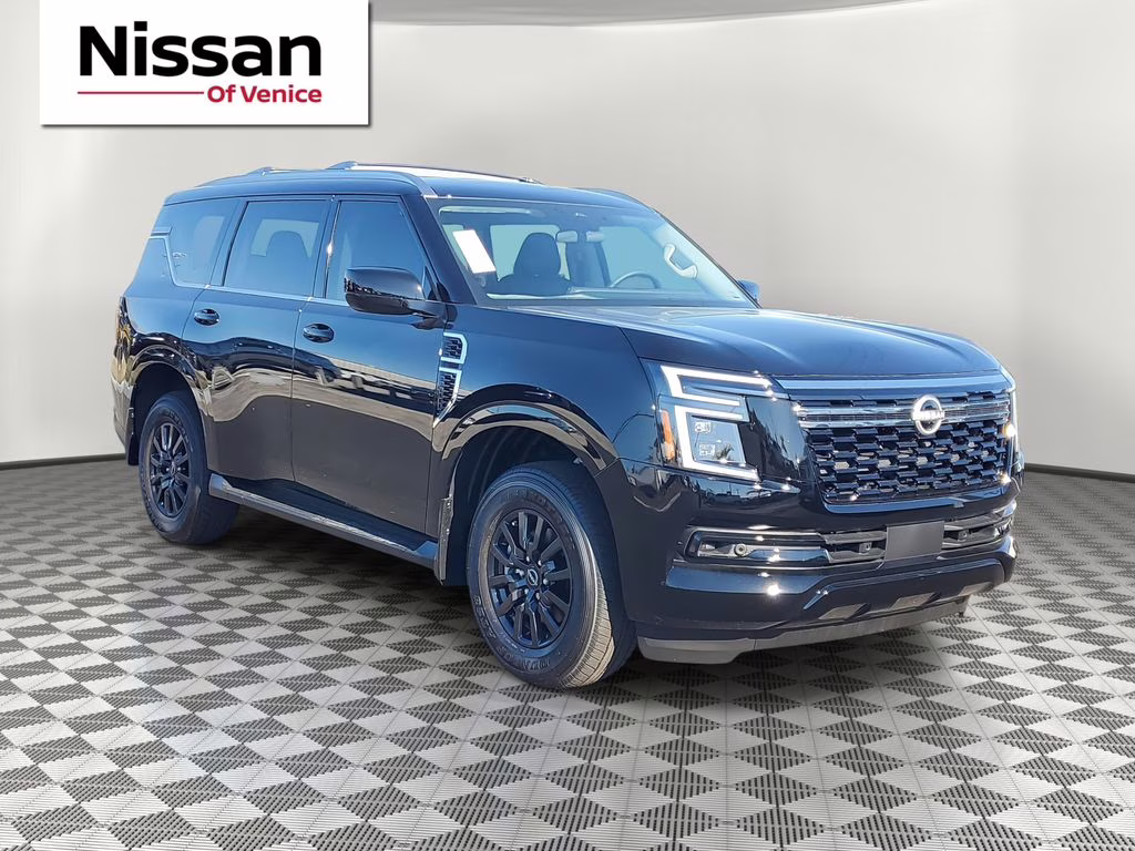 2026 Super Black Nissan Armada SV RWD SUV