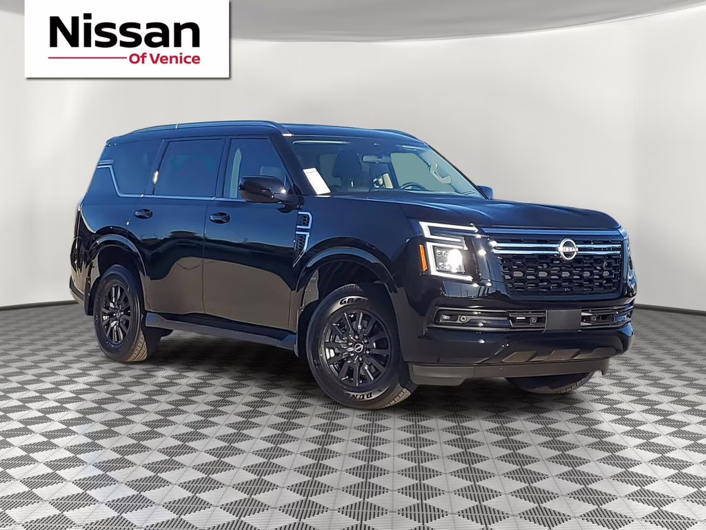 2026 Super Black Nissan Armada SV RWD SUV
