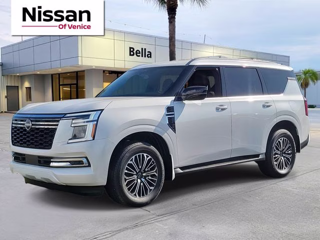 2026 Aspen White Tricoat Nissan Armada SL RWD SUV