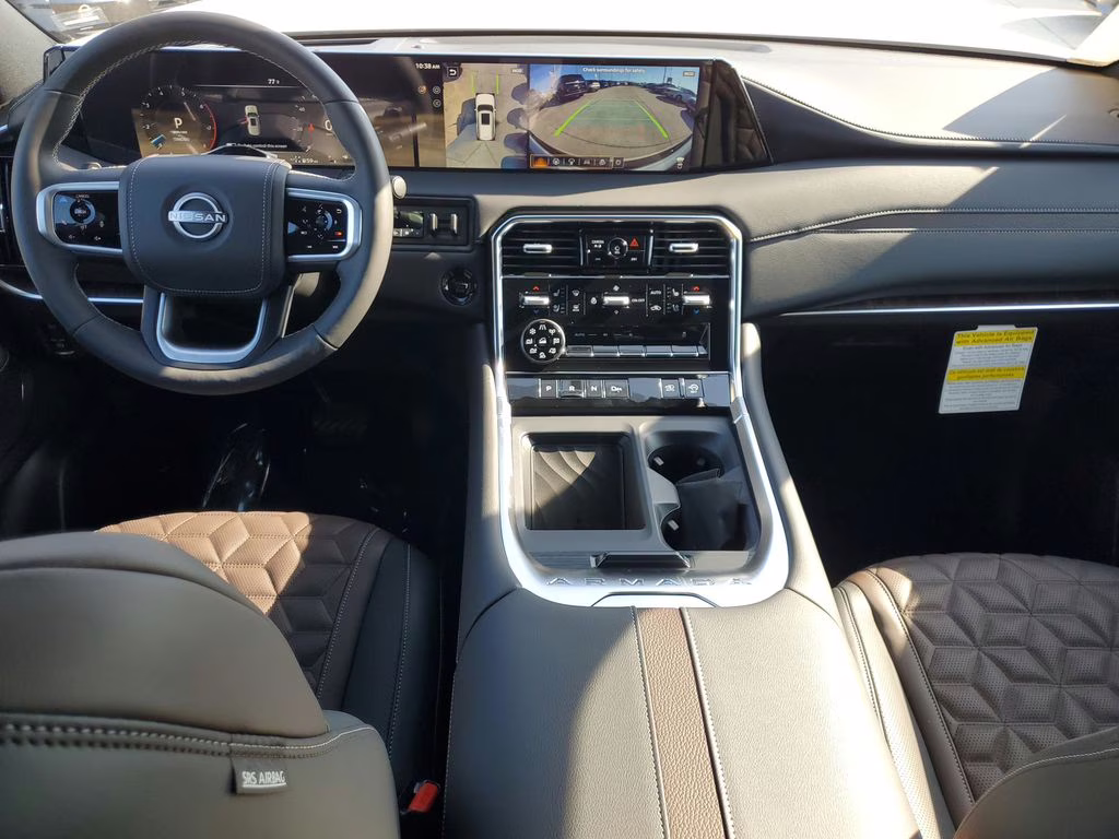 2026 Everest White Pearl Tricoat Nissan Armada Platinum Reserve 4X4 SUV
