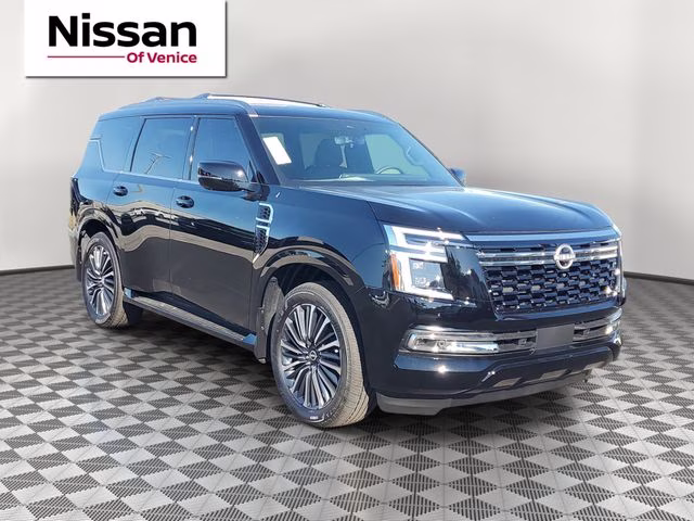 2026 Super Black Nissan Armada Platinum Reserve 4X4 SUV