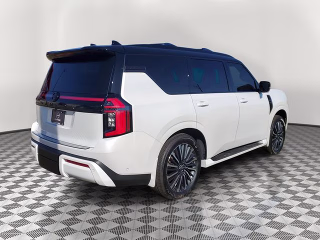 2026 Everest White Pearl/Black Nissan Armada Platinum Reserve 4X4 SUV