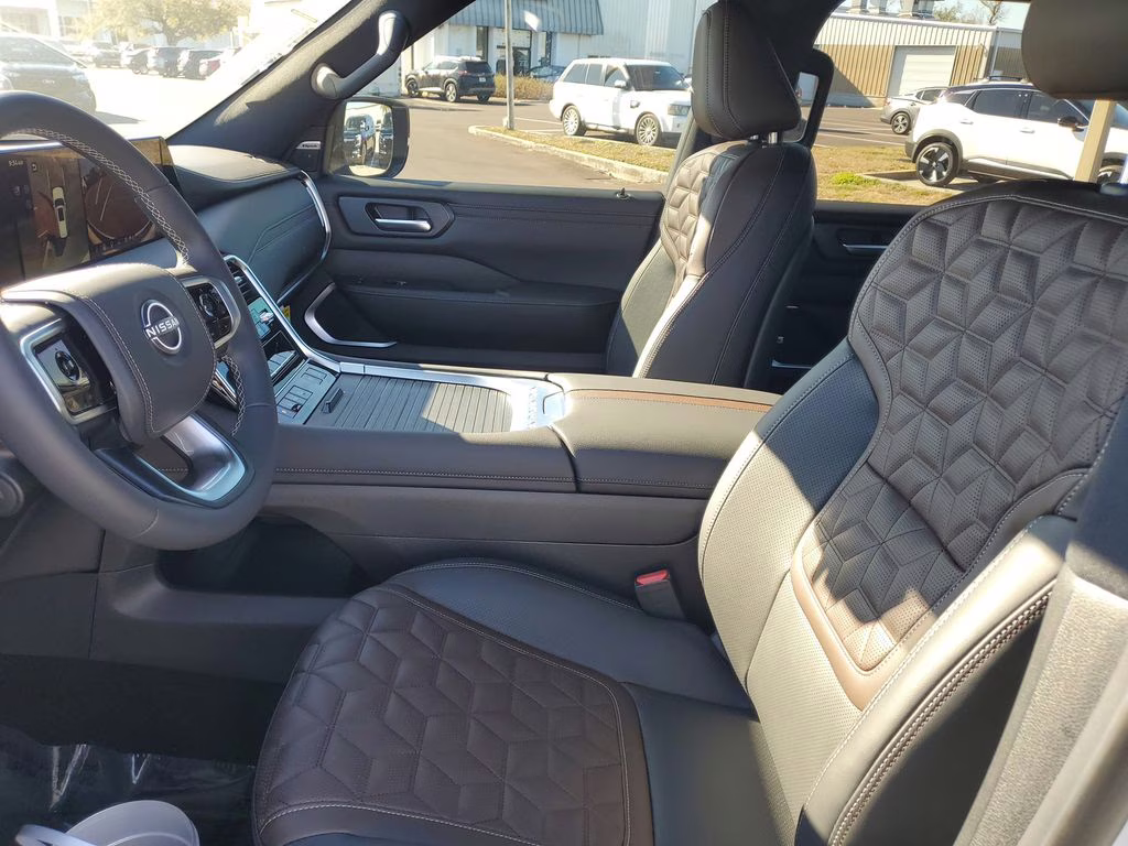 2026 Everest White Pearl Tricoat Nissan Armada Platinum Reserve 4X4 SUV