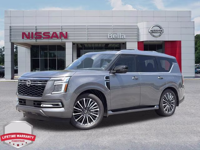 2026 Gun Metallic Nissan Armada Platinum Reserve 4X4 SUV