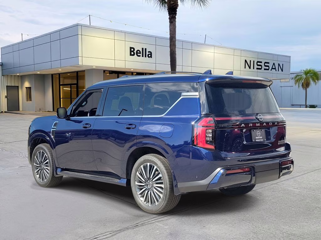 2026 Deep Ocean Blue Pearl Nissan Armada Platinum Reserve 4X4 SUV