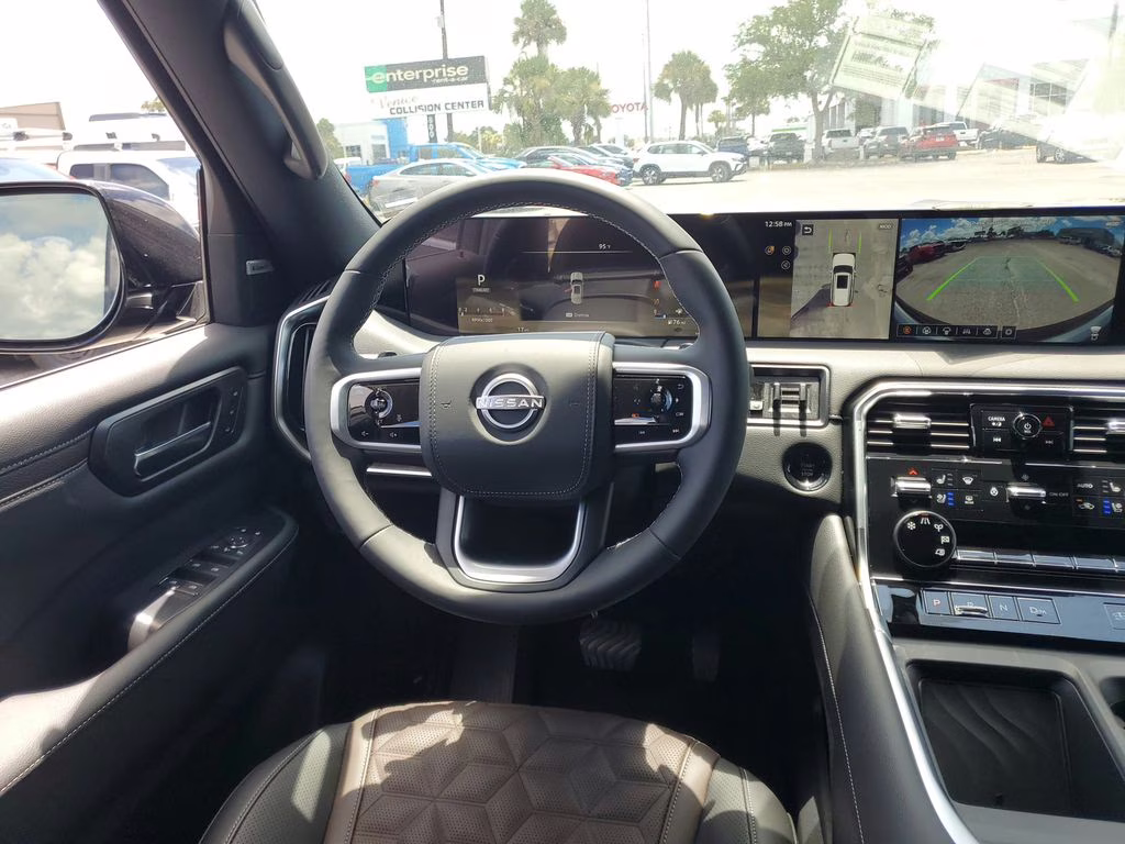 2025 Super Black Nissan Armada Platinum Reserve RWD SUV