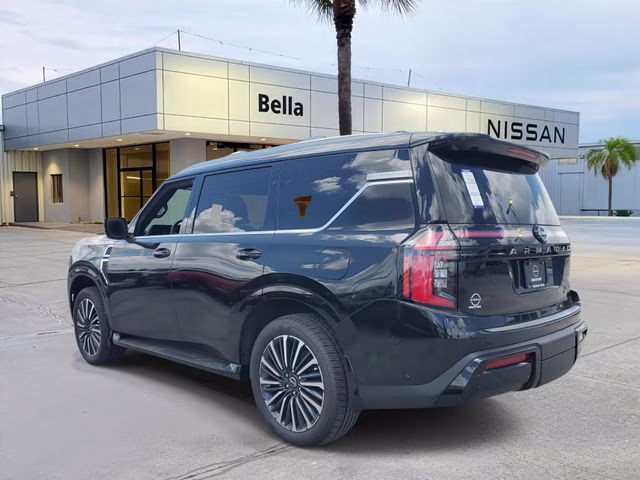 2025 Super Black Nissan Armada Platinum Reserve RWD SUV