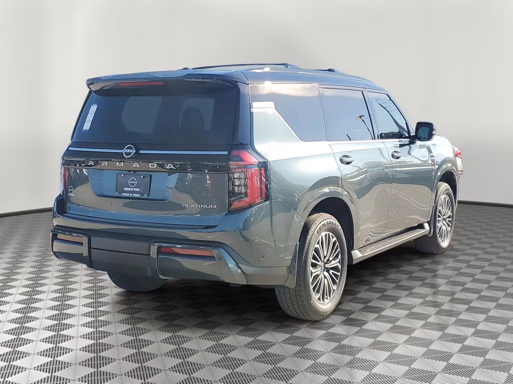 2026 Alpine Metallic/Super Blk Nissan Armada Platinum 4X4 SUV