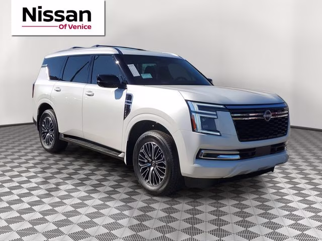 2026 Aspen White Tricoat Nissan Armada Platinum 4X4 SUV