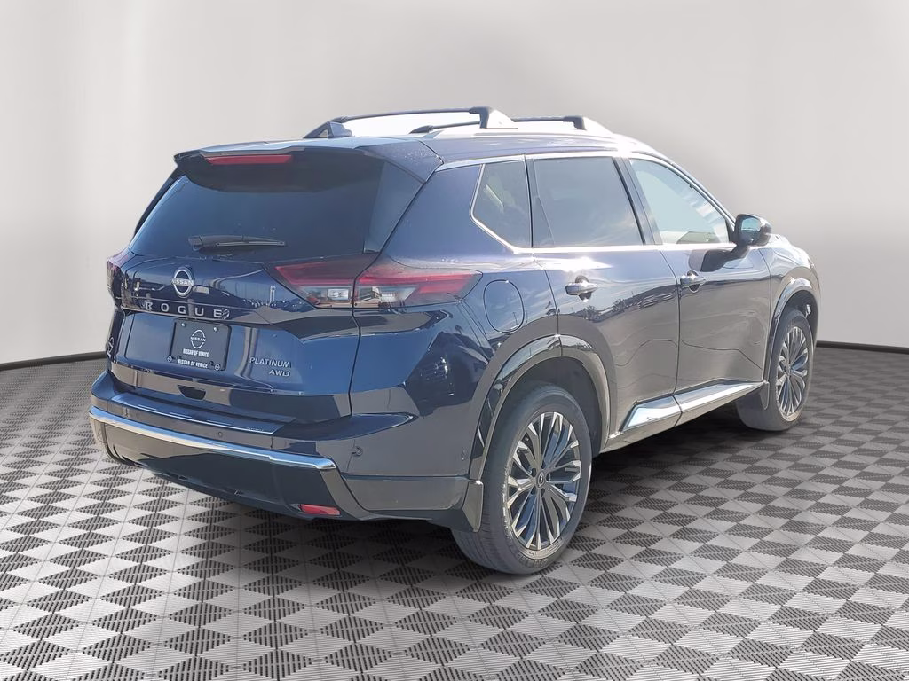 2026 Deep Ocean Blue Pearl Nissan Rogue Platinum AWD SUV