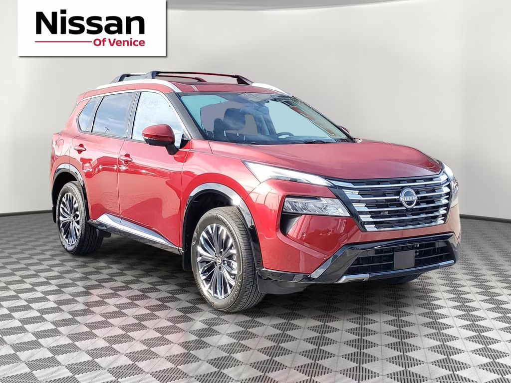 2026 Scarlet Ember Tintcoat Nissan Rogue Platinum AWD SUV