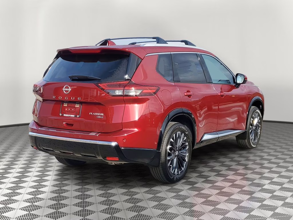 2026 Scarlet Ember Tintcoat Nissan Rogue Platinum AWD SUV