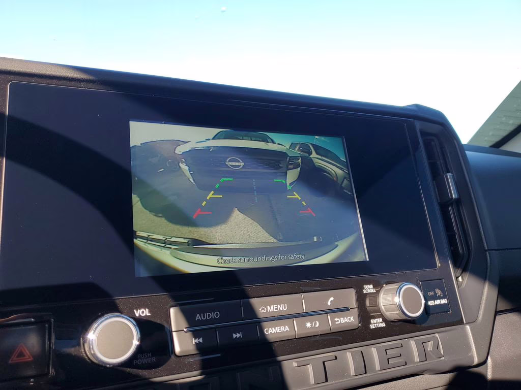 2026 Glacier White Nissan Frontier S 4X4 Truck