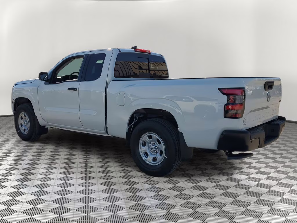 2026 Glacier White Nissan Frontier S 4X4 Truck