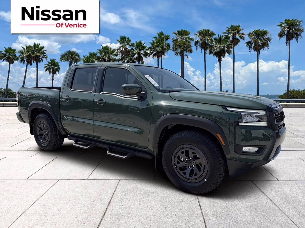 2025 Tactical Green Metallic Nissan Frontier PRO-X RWD Truck