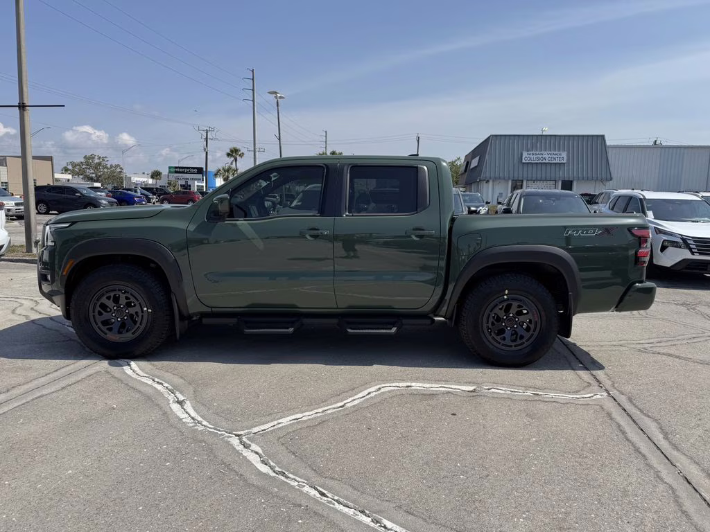 2025 Tactical Green Metallic Nissan Frontier PRO-X RWD Truck
