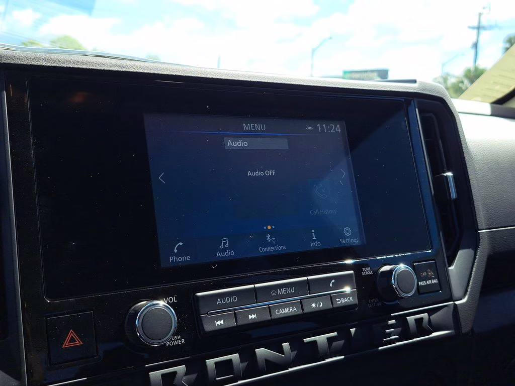 2026 Glacier White Nissan Frontier S RWD Truck