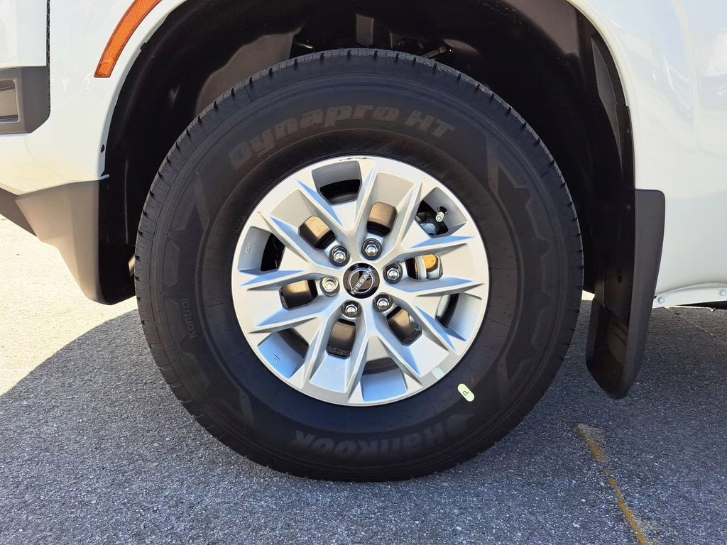 2026 Glacier White Nissan Frontier S RWD Truck