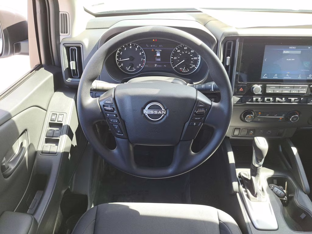 2026 Glacier White Nissan Frontier S RWD Truck