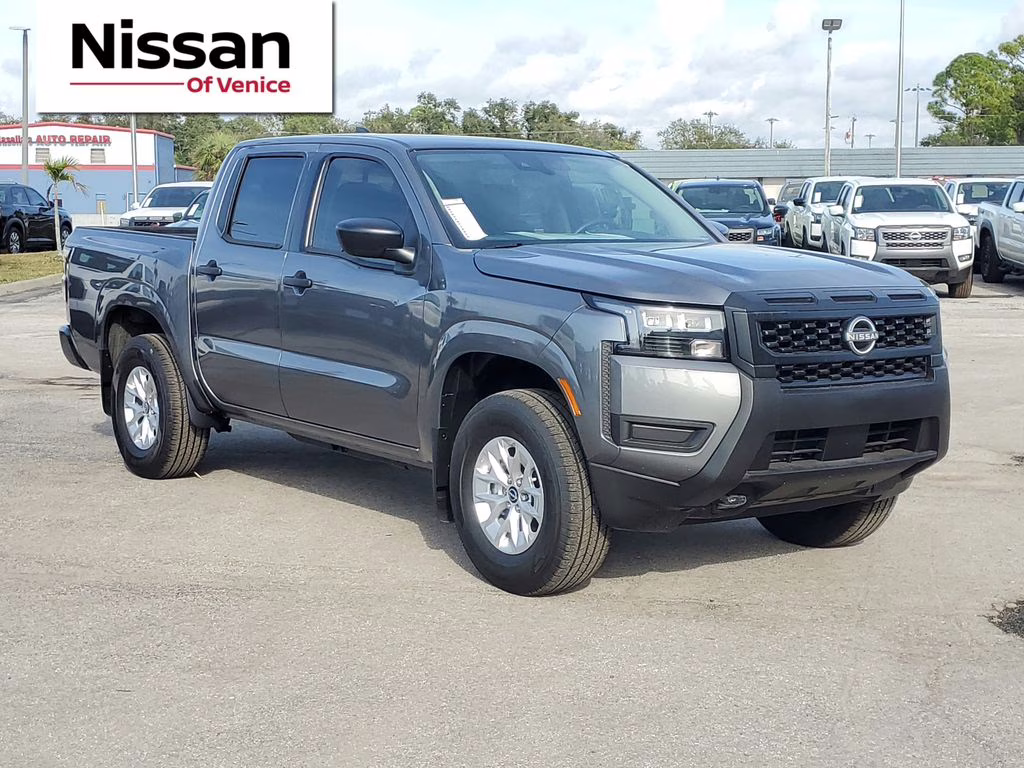 2026 Gun Metallic Nissan Frontier S 4X4 Truck