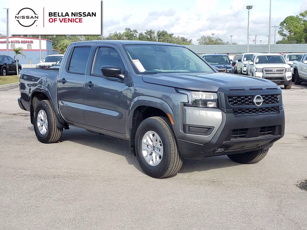 2026 Gun Metallic Nissan Frontier S 4X4 Truck